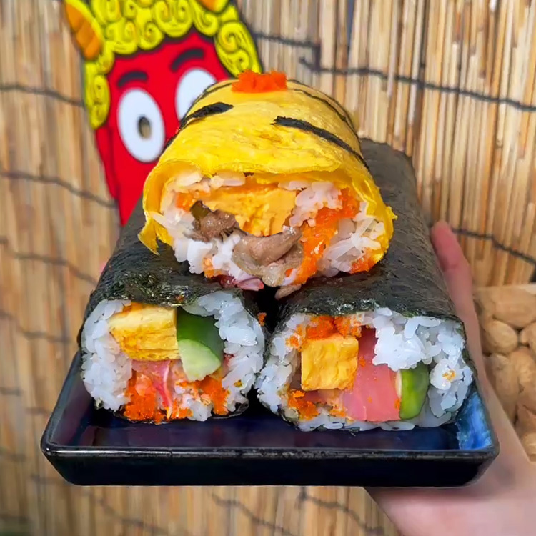 パックごはんで簡単恵方巻!